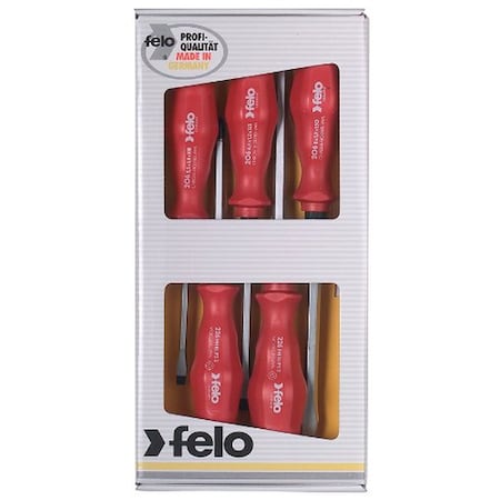 Felo Slotted And Phillips Screwdriver Set (5-Piece) 0715731720